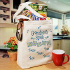 Stash Quilting Canvas Personalized Tote Bag